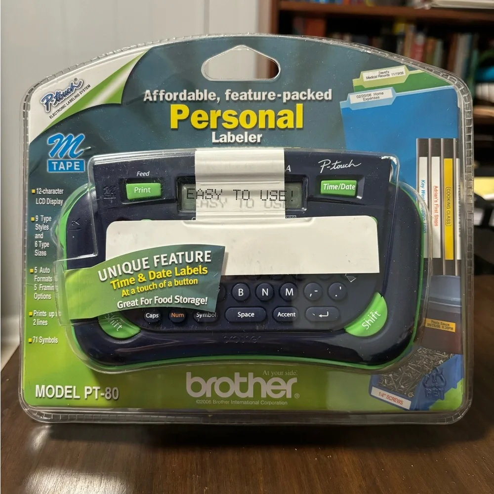 Brother Blue Label Maker for Office Use